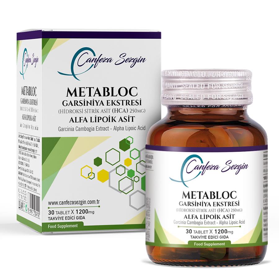 Canfeza Sezgin Metabloc Garsiniya Ekstresi Alfa Lipoik Asit 30 Tablet-CANFEZA SEZGİN