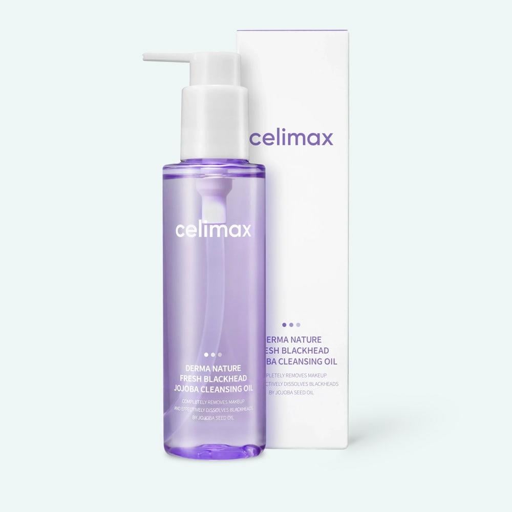 Celimax Jojoba Yağı İçeren Siyah Nokta ve Makyaj Temizleme Yağı Fresh Blackhead Jojoba Cleansing Oil 150 ml-Celimax