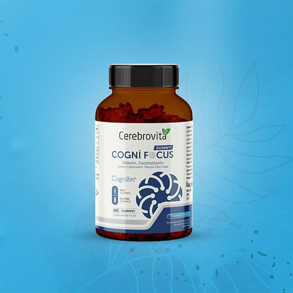 Cerebrovita Cogni Focus 60 Gummy-Cerebrovita