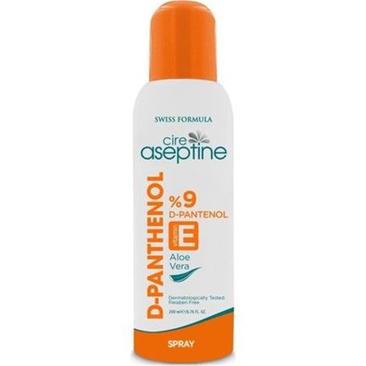 Cire Aseptine Aloevera Güneş Sonrası D-Panthenol Sprey 200 ml KUTUSUZ
