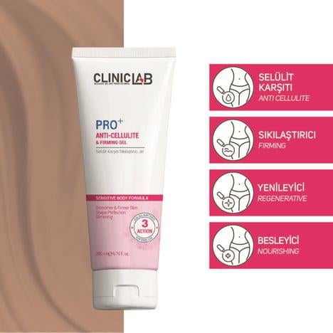Cliniclab Pro+ Selülit Karşıtı Sıkılaştırıcı Jel 200 ml-Cliniclab
