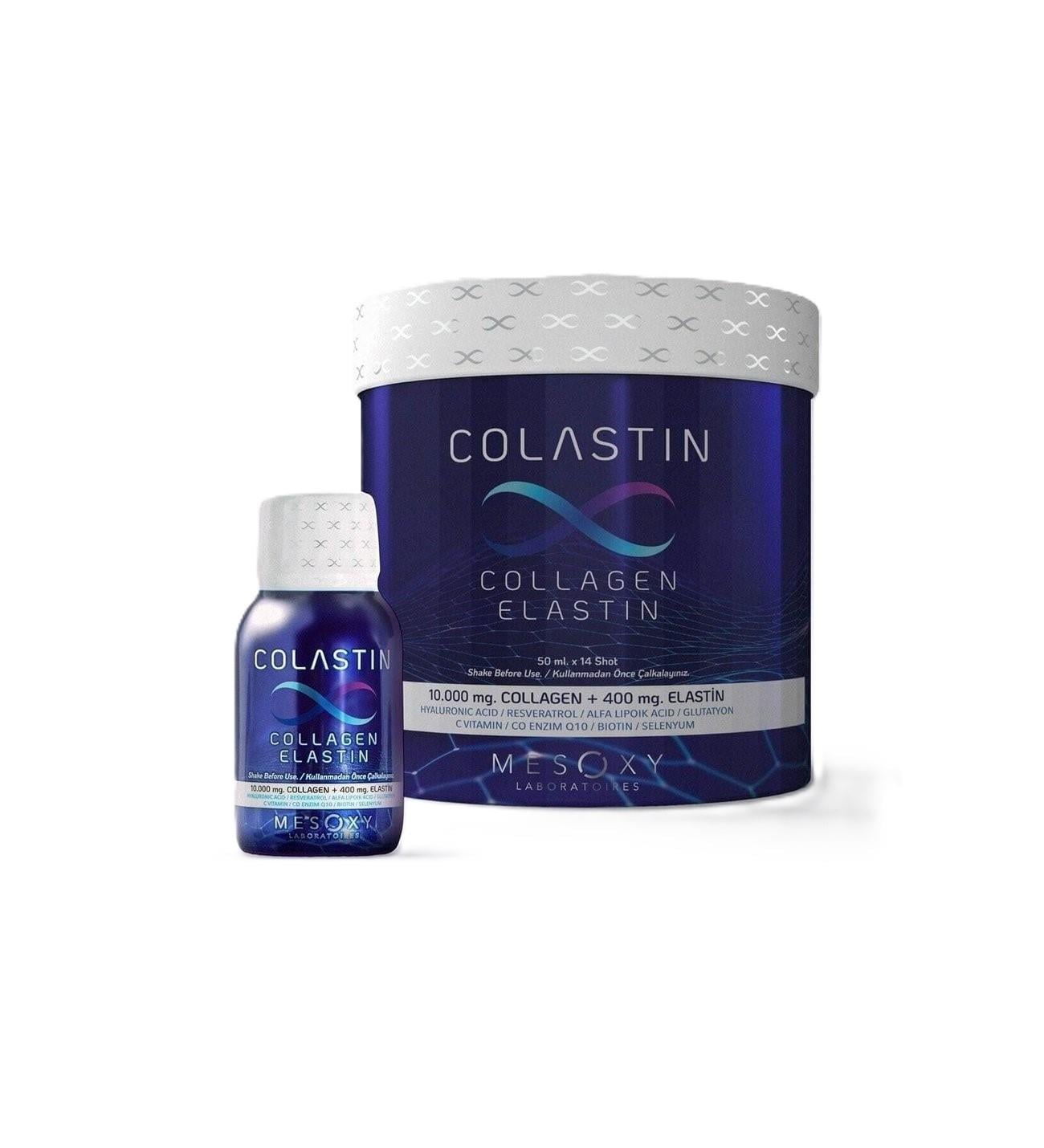 Colastin Collagen Elastin 50 ml x 14 Shot-Colastin