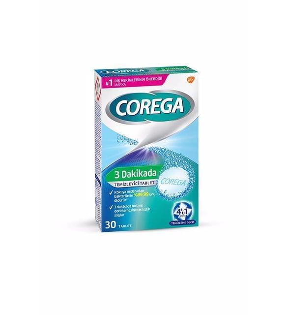 Corega 3 Dakikada Temizleyici 30 Tablet-Corega