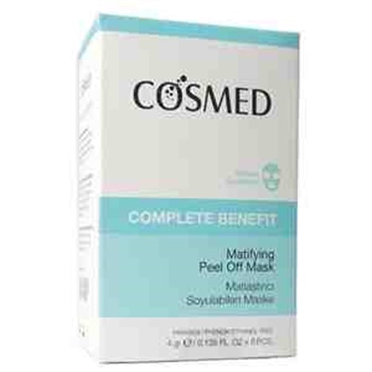 Cosmed Complete Benefit Matifying Peel Off Mask 8 x 4 gr