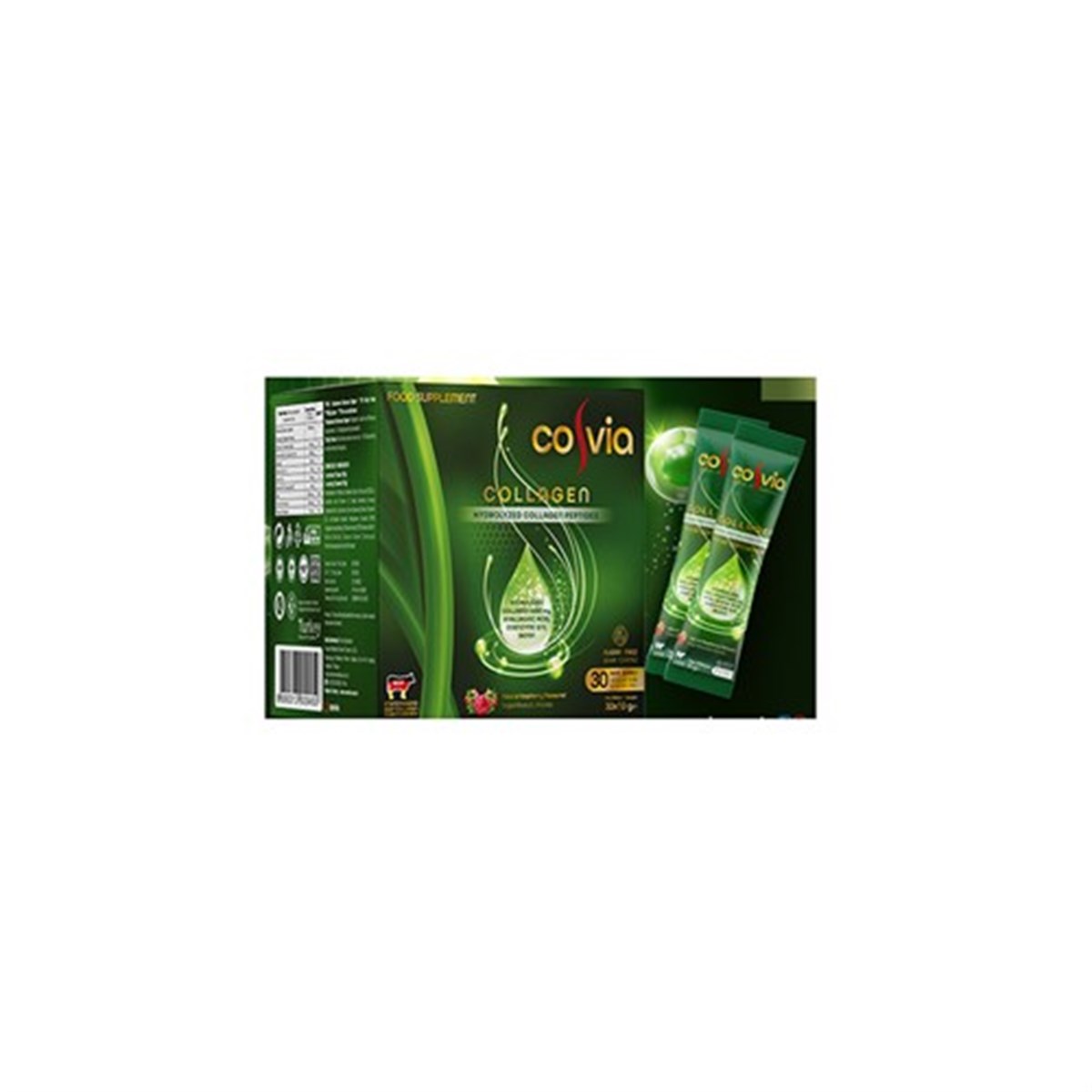Cosvia Collagen Hidrolize Peptid 30 Saşe