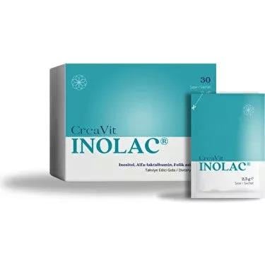 Creavit Inolac Miyo-Inositol Alfa-Laktalbümin Folik Asit ve Krom 30 Saşe-CreaVit