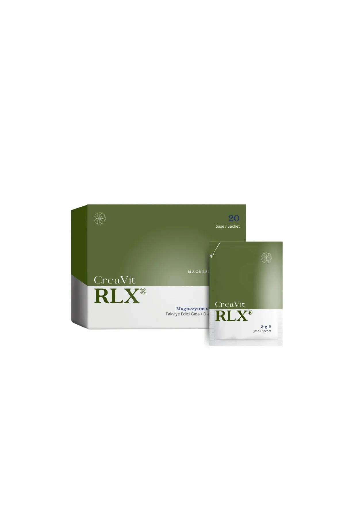Creavit Rlx Magnezyum + B6 60 gr x 20 Sase-CreaVit