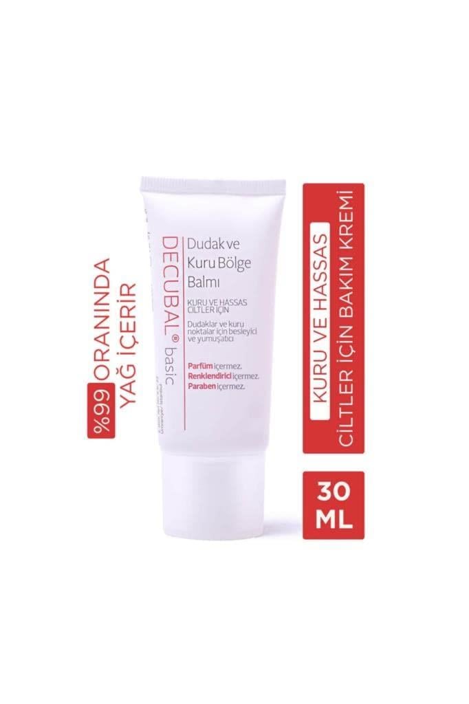 Decubal Dudak ve Kuru Bölge Balmı 30 ml-AbAY