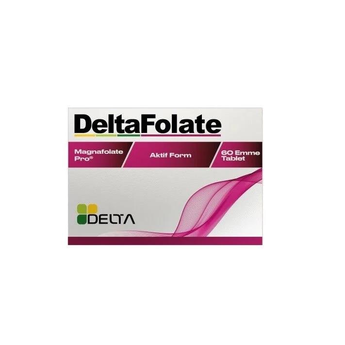 Delta Folate Magnafolate Pro Emme Tableti 60 Adet-Delta