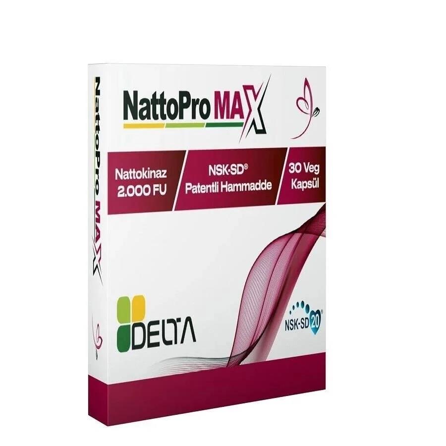 Delta Nattopromax 30 Vegan Kapsül-Delta