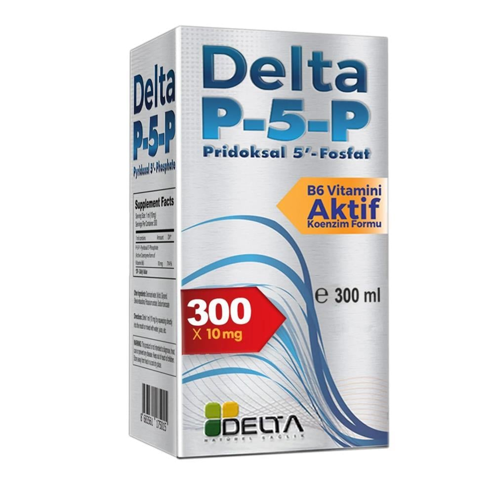 Delta P5P Piridoksal 5 Fosfat 300 ml-Delta