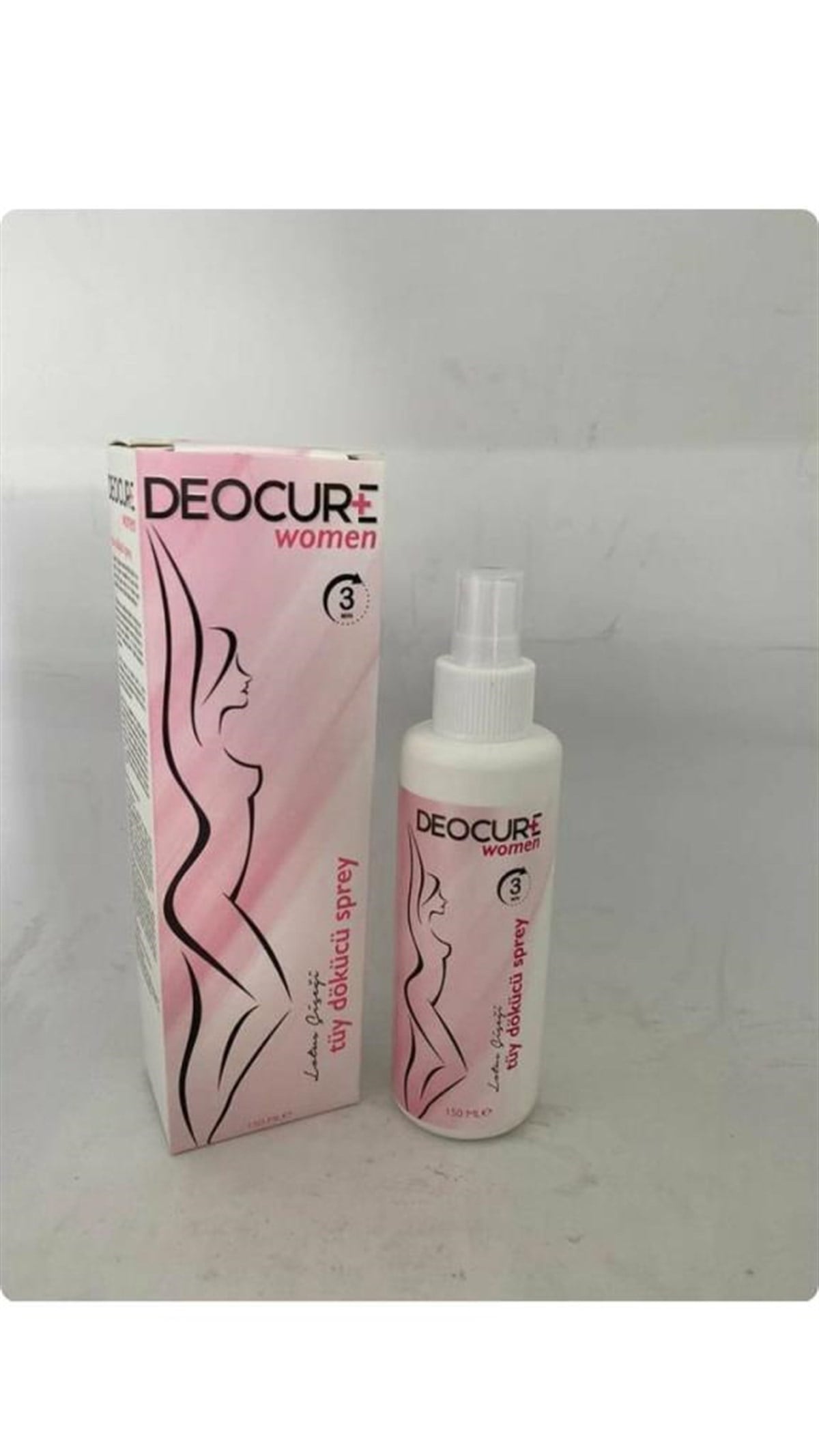 Deocure Women Lotus Çiçeği Kadın Tüy Dökücü Sprey 150 Ml