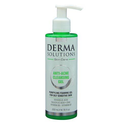 Derma Solutions Anti Acne Cleansing Gel 200 ml-Derma Solutions
