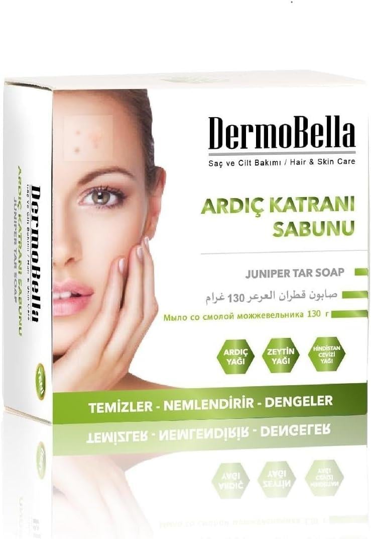 Dermo Bella Ardıç Katranı Sabunu-DermoBella