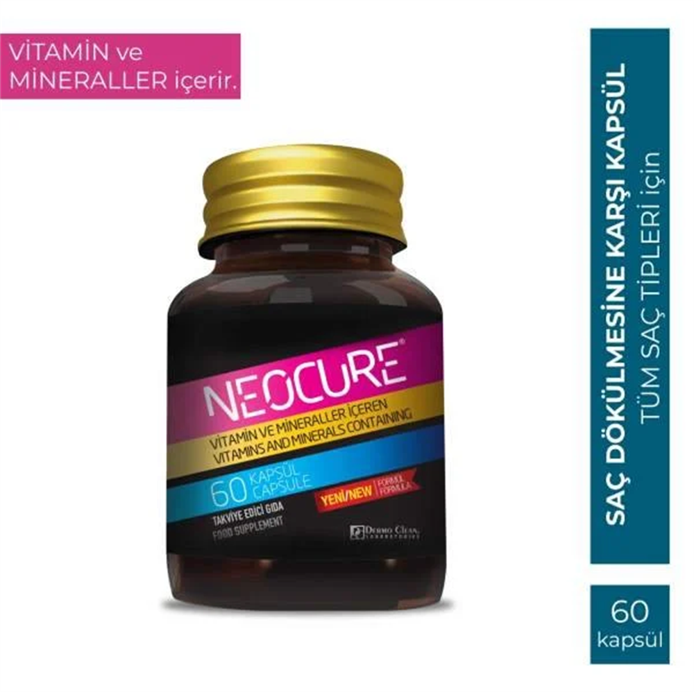 Dermo Clean Neocure Saç Ekimi Sonrası Vitamin 60 Tablet-Dermo Clean