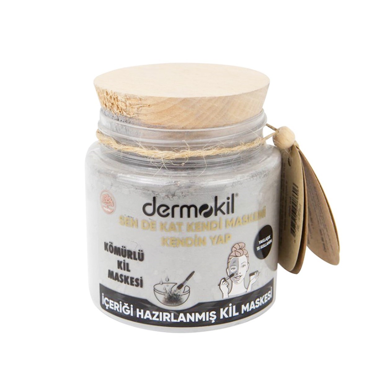 Dermokil Kendin Yap Kömürlü Kil Maskesi 220 Ml