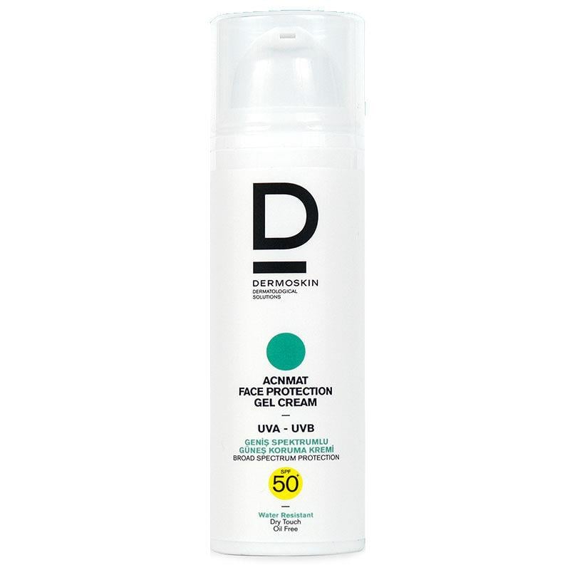 Dermoskin Acne Mat Face Protection Gel Cream Spf50+ 50Ml-Dermoskin
