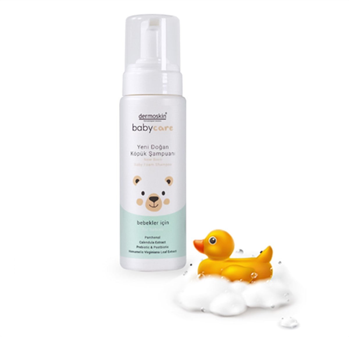 Dermoskin BabyCare Yeni Doğan Köpük Şampuanı 200 ml
