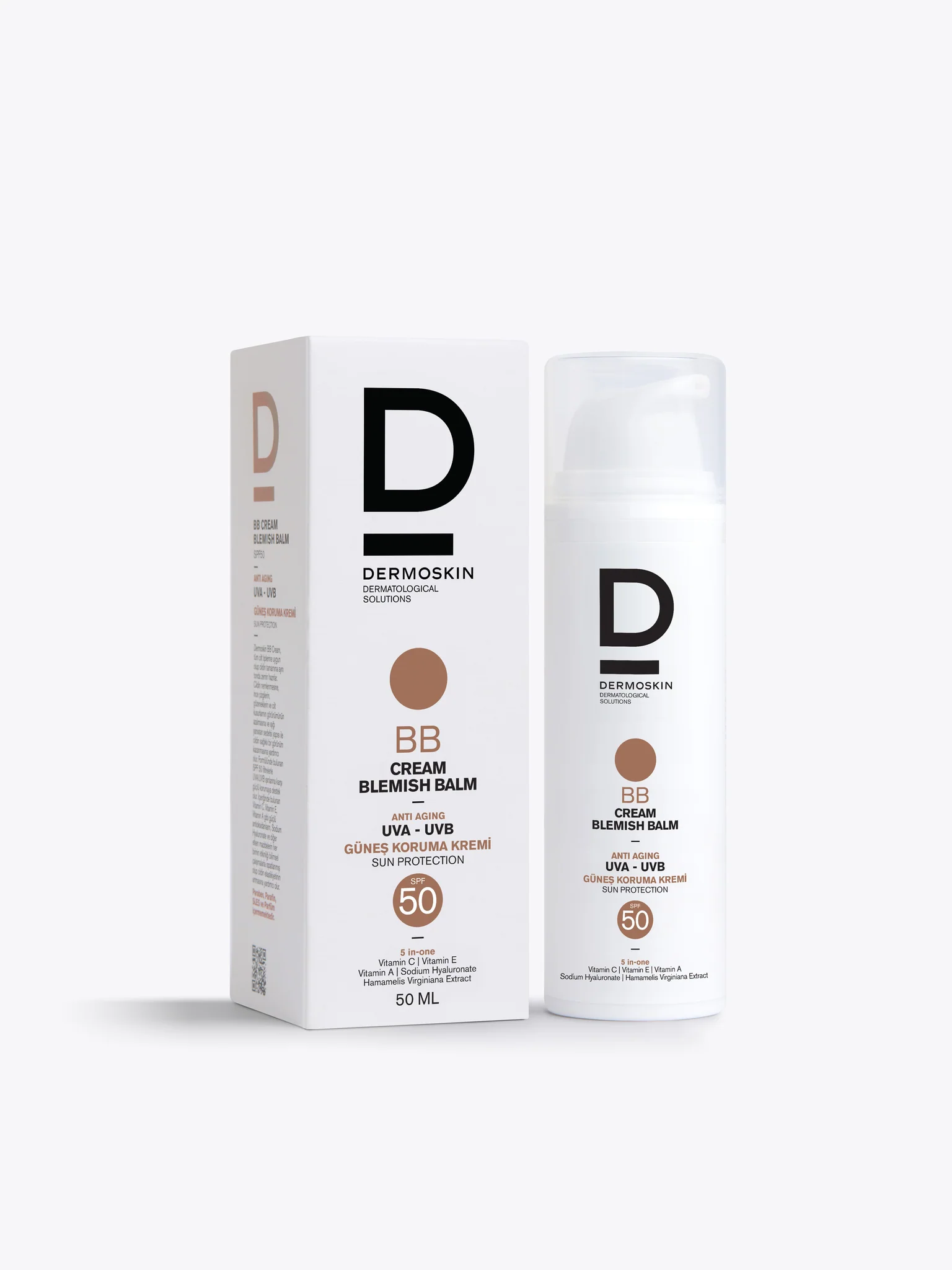 Dermoskin Bb Krem 50 Ml Spf 50-Dermoskin