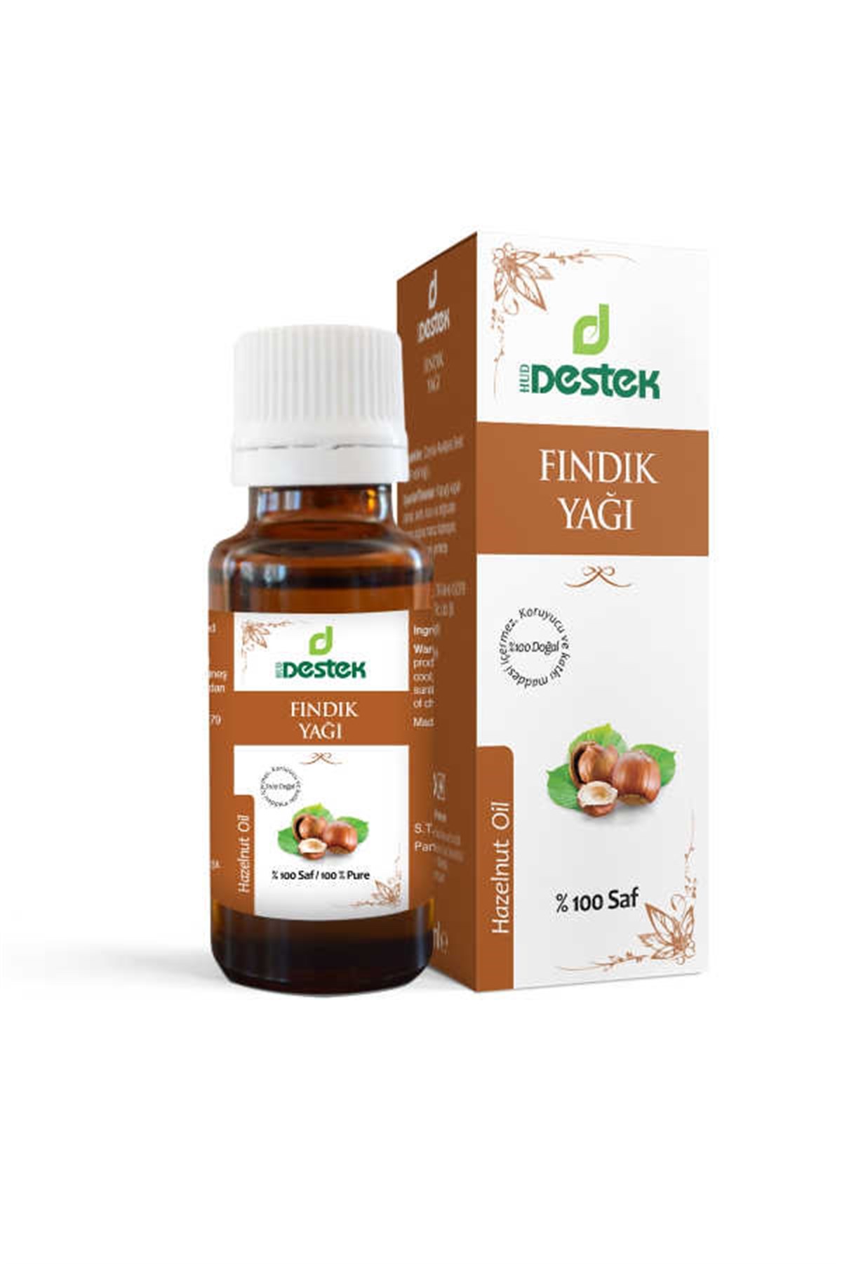 Destek Fındık Yağı 50 ml