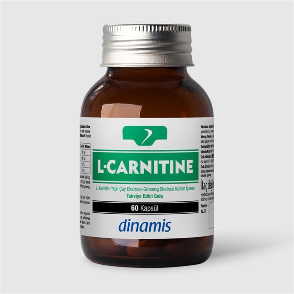 Dinamis L-Carnitine 60 Kapsül-Dinamis
