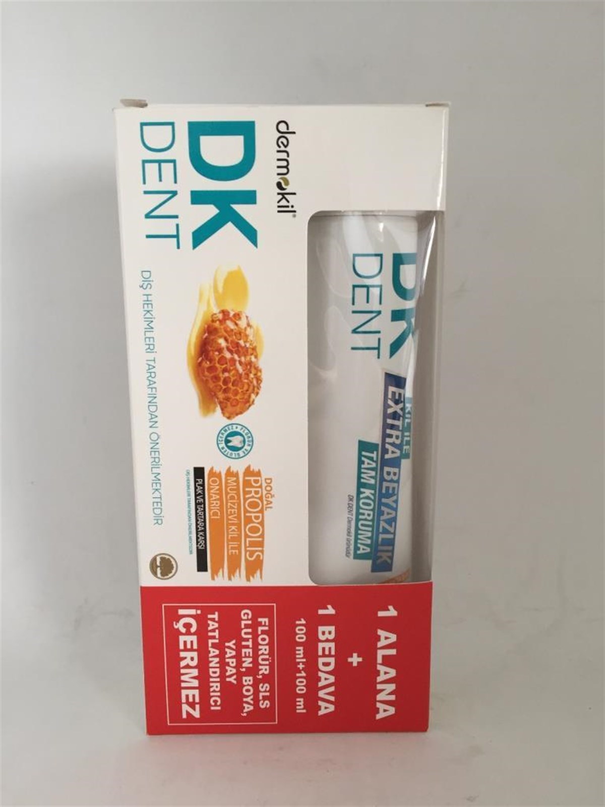 DK Dent Propolis 100 Ml Diş Macunu 1 Alana  1 Bedava