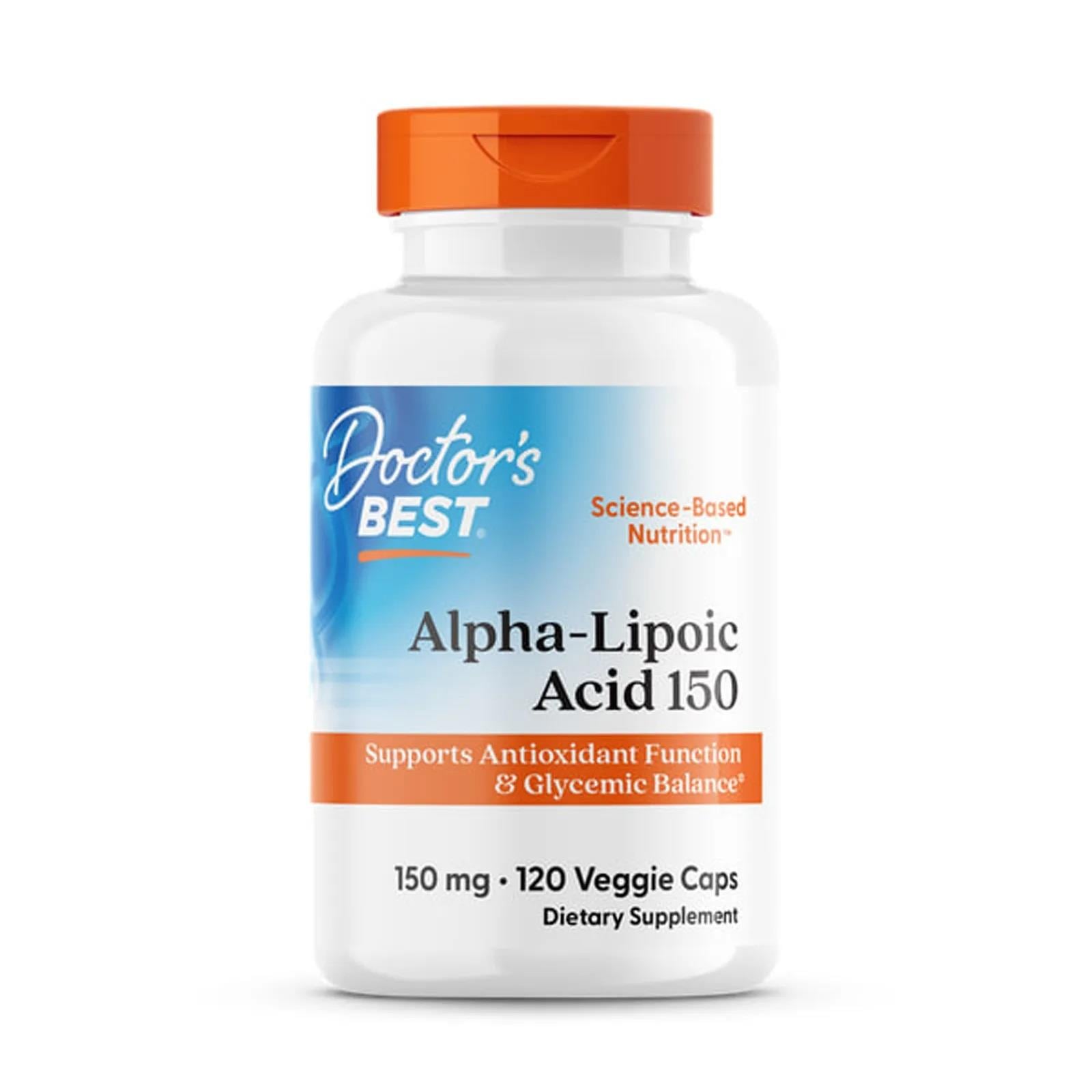 Doctor's Best Alpha-Lipoic Acid 150 mg 120 Veggie Capsul-Doctor's Best