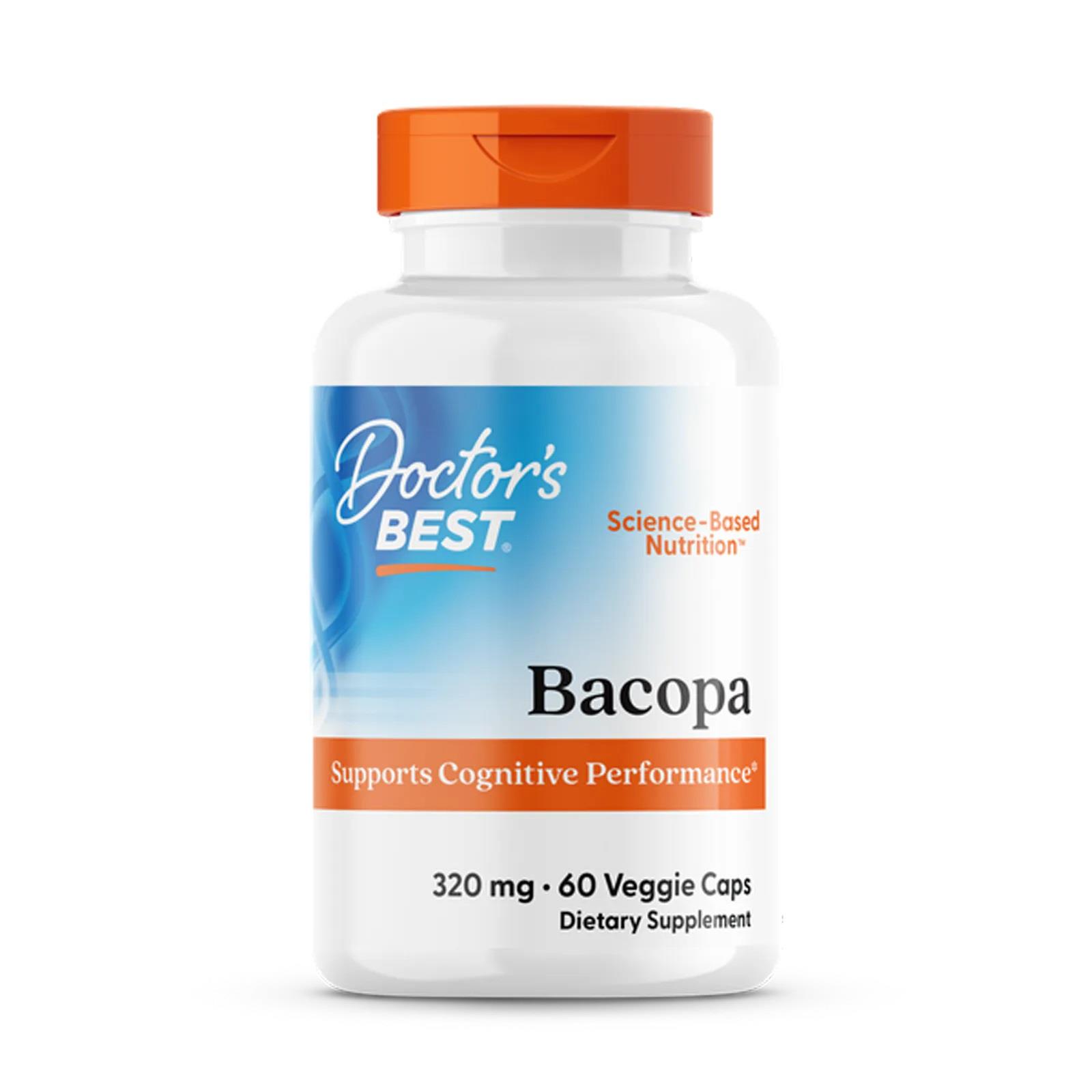 Doctor's Best Bacopa With Synapsa 320 mg 60 Veggie Caps-Doctor's Best