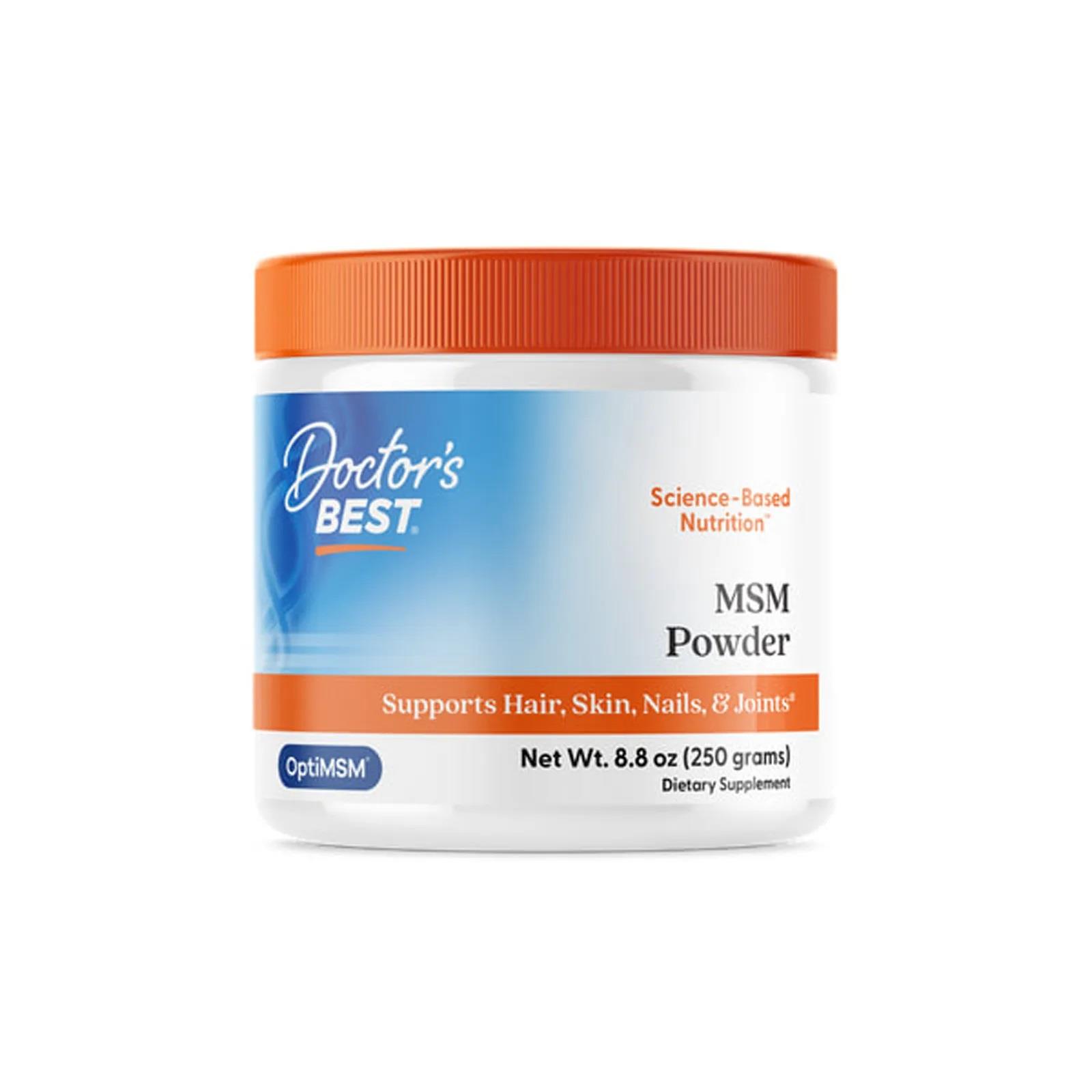 Doctor's Best Msm Powder With Optimsm 250 gr-Doctor's Best