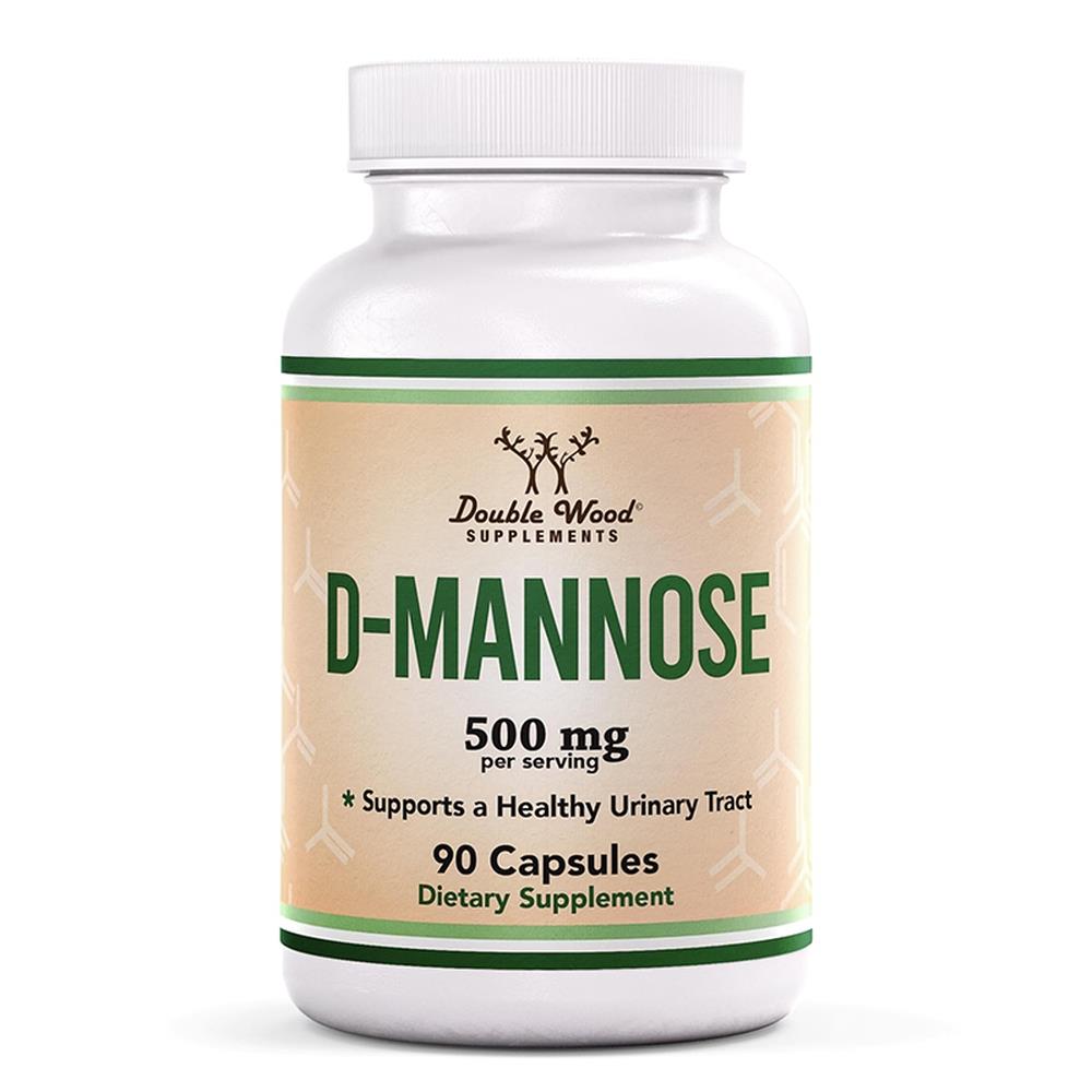 Double Wood D-Mannose 500 mg 90 Kapsul-Double Wood