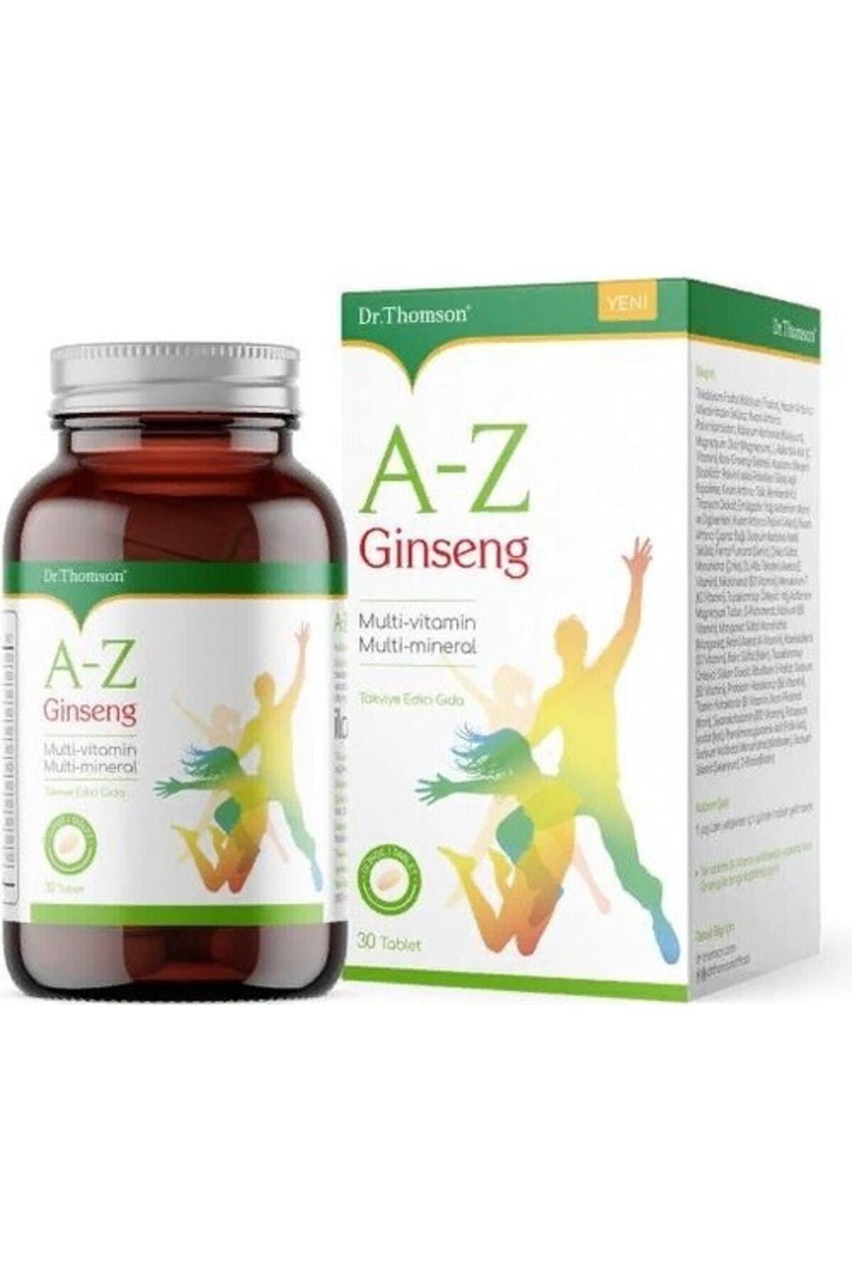 Dr. Thomson A-Z Ginseng Multivitamin Multimineral 30 Tablet-Dr. Thomson