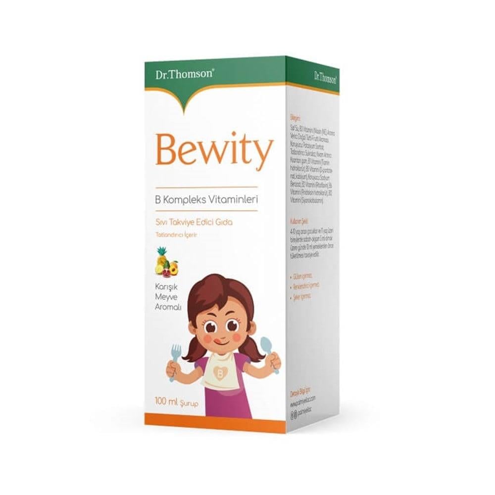 Dr. Thomson Bewity B Kompleks Vitamin Şurup 100 ml-Dr. Thomson