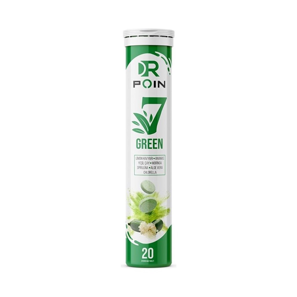 Dr Poin 7 Green 20 Efervesan Tablet