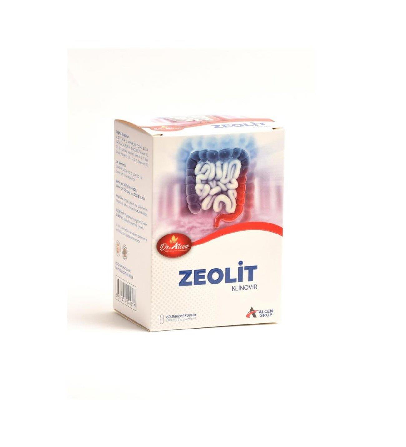 Dr. Alcen Zeolit Klinovir 60 Tablet-Dr.Alcen