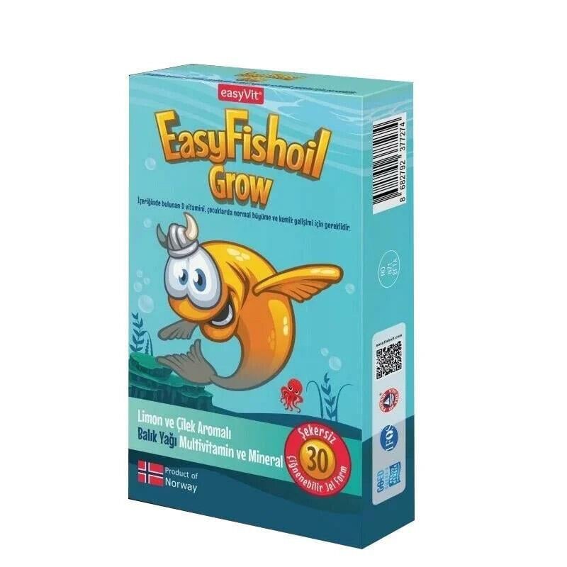 EasyVit EasyFishoil Grow 30 Tablet-Easyvit