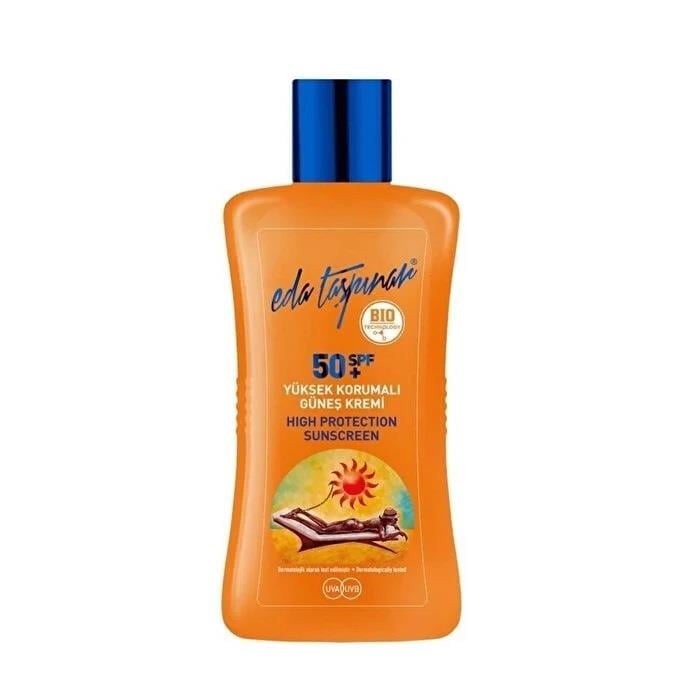 Eda Taşpınar Yüksek Koruma SPF50 Güneş Kremi 200 ml-Eda Taşpınar