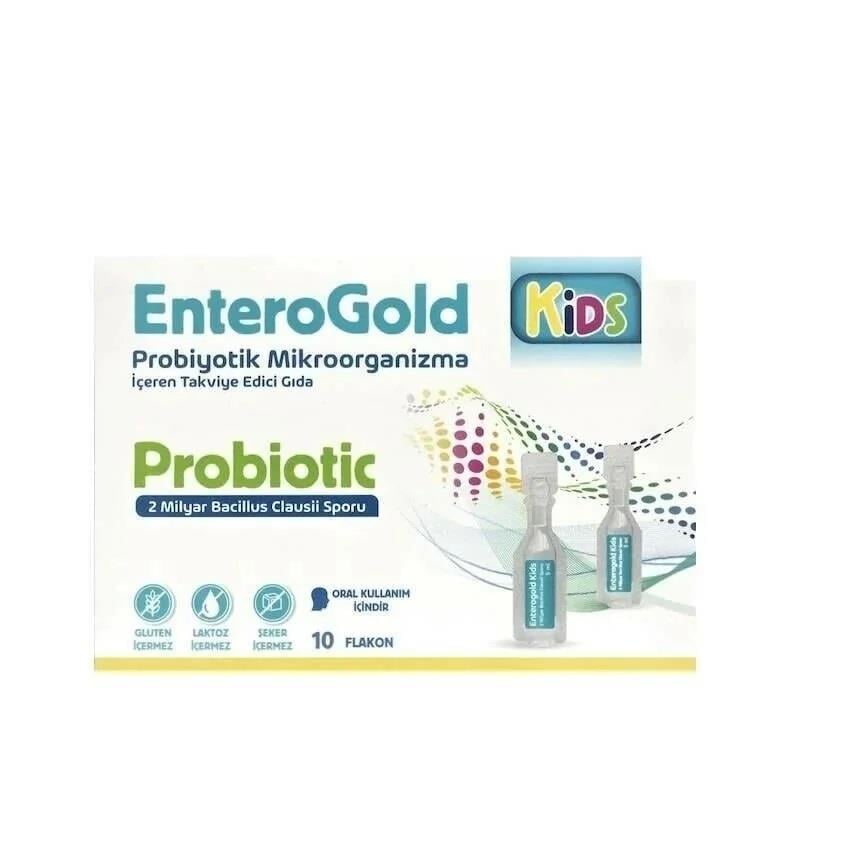 Enterogold Kids Probiotic 2 Milyar 10 Flakon-Enterogold