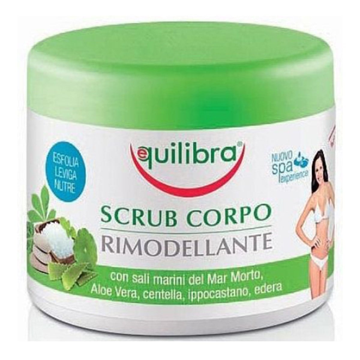Equlibra Aloe Body Scrub Vücut Peelingi 600 Ml