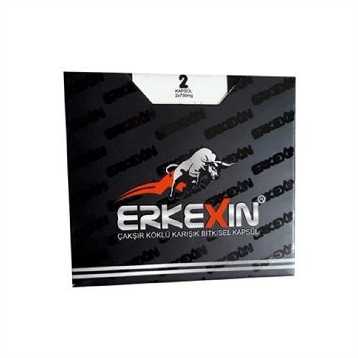 Erkexin Çakşır Köklü 750 mg 2 Kapsül