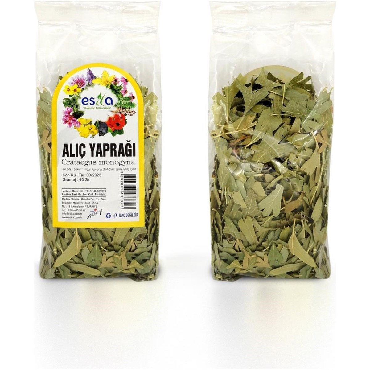 Esila Alıç Yaprağı 40 Gr