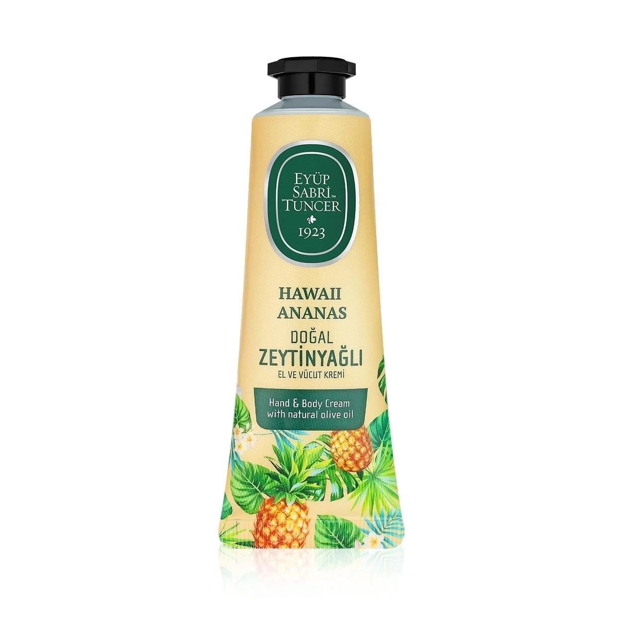 Eyüp Sabri Tuncer El ve Vücut Kremi Havaii Ananas 50 ml-Eyüp Sabri Tuncer 