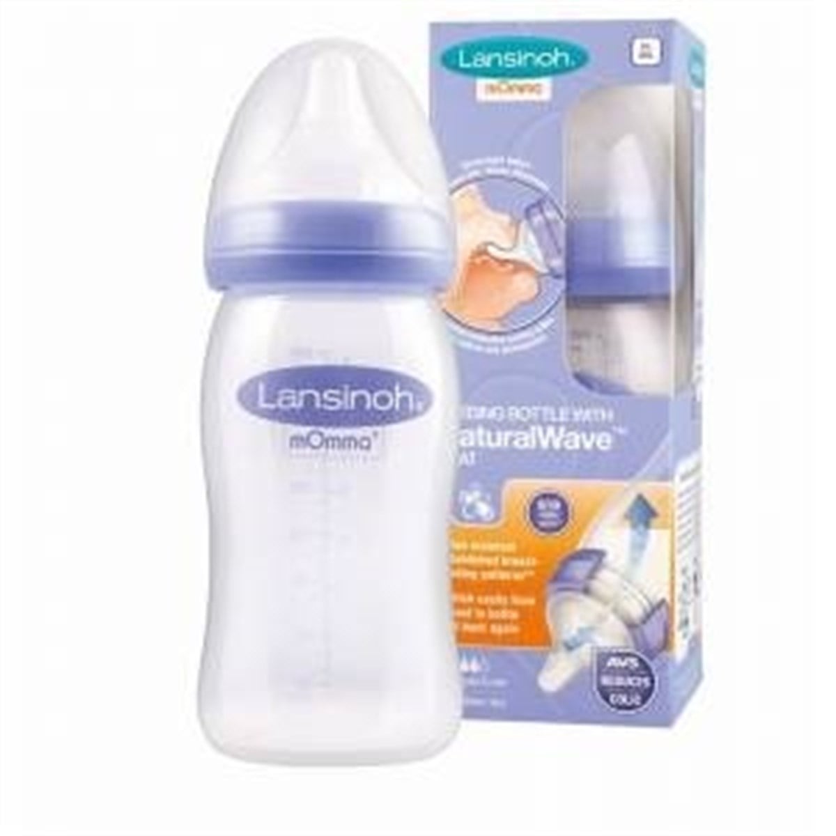 Lansinoh Natural Wave Biberon 240 Ml