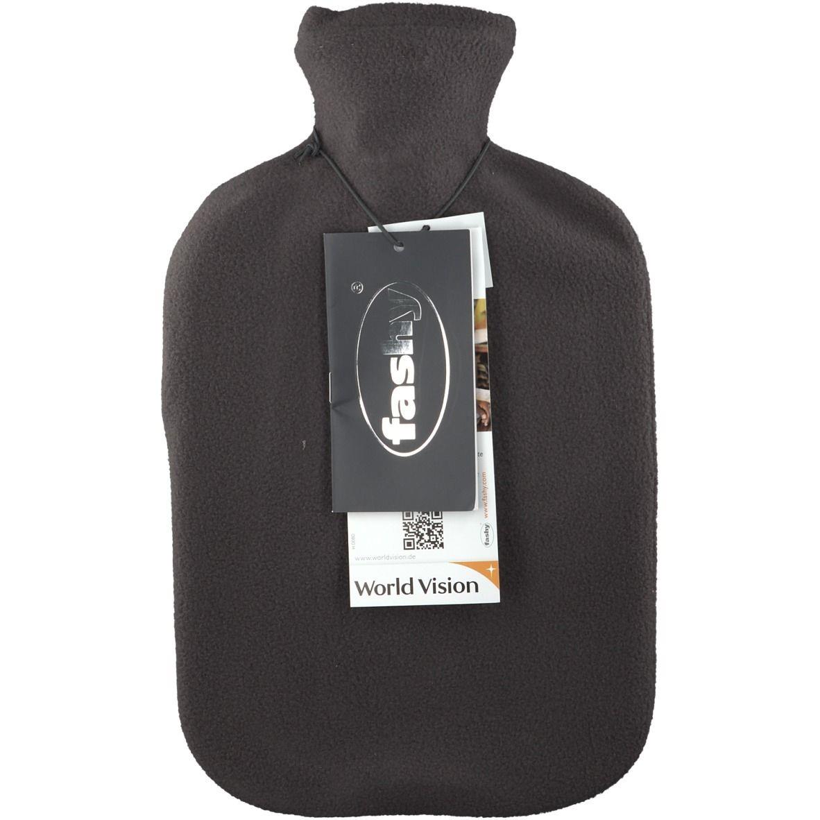 Fashy Termofor Kılıflı Sıcak Su Torbası Gri 2 Litre-FASHY