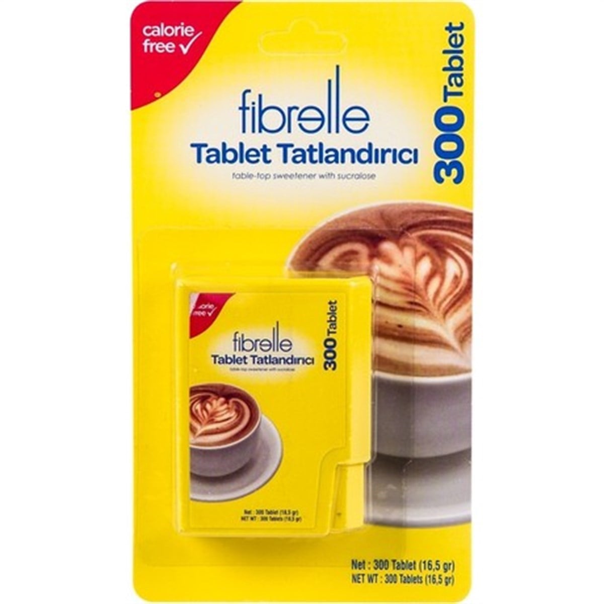Fibrelle Tablet Tatlandırıcı 300 Tablet