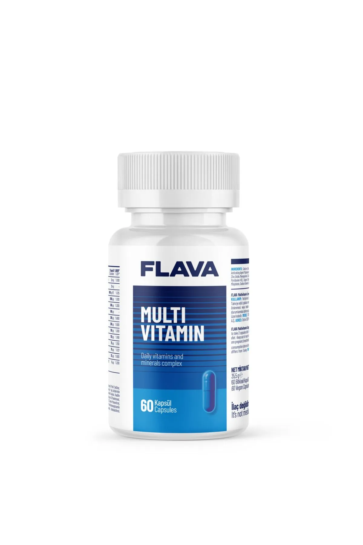 Flava Proteinocean Multivitamin 60 Kapsül-FLAVA