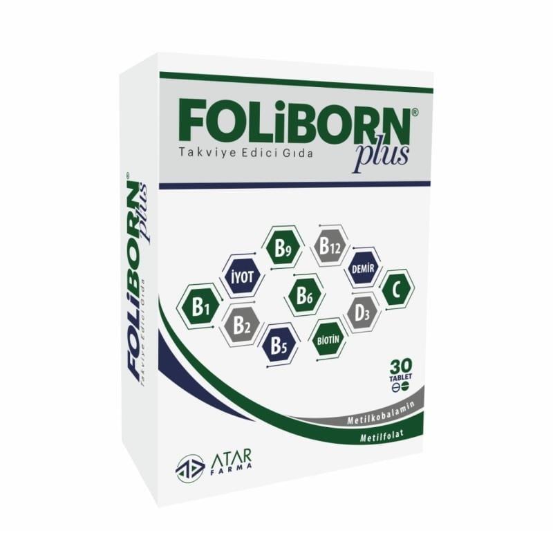 Foliborn Plus 30 Tablet-FOLİBORN