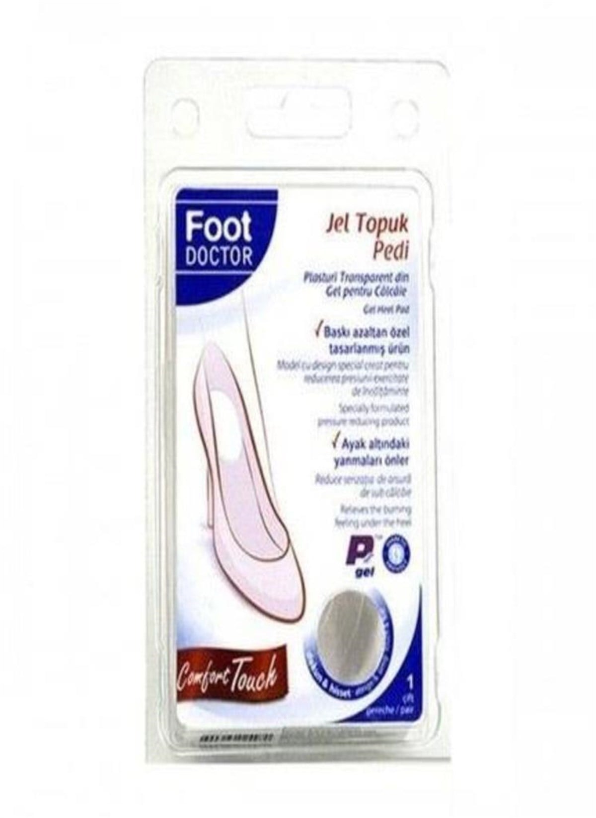 Foot Doctor Jel Topuk Pedi 1 Çift