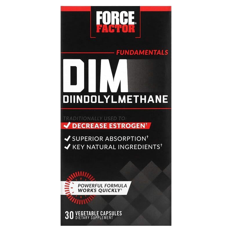 Force Factor Fundamentals Dim 30 Vegetable Capsules-Force Factor