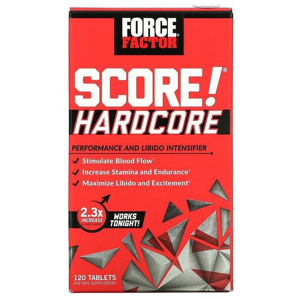 Force Factor Score! Hardcore 120 Tablets-Force Factor