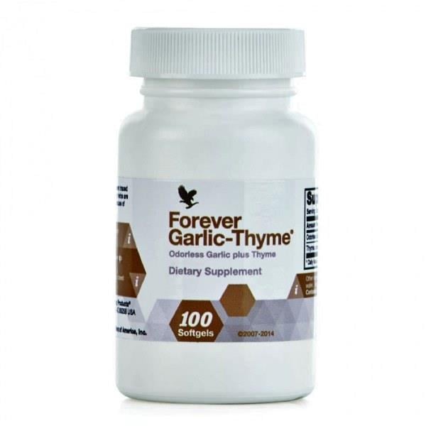 Forever Living Garlic -Thyme 100 Softgels-Forever